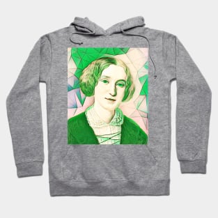 George Eliot Green Portrait | George Eliot Artwork 8 Hoodie